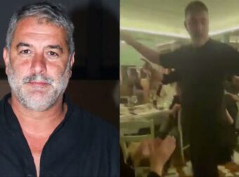 Απίστευτες στιγμές με τον Μπισμπίκη: Βίντεο από ταβέρνα δείχνει τον χορό του, και το πρόσωπο-έκπληξη δίπλα του!