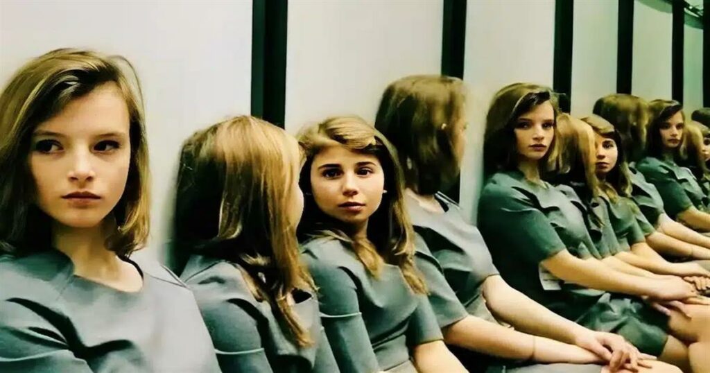 Πόσα πρόσωπα κοριτσιών ανακαλύπτετε σε αυτή την εικόνα;