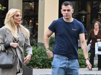 Κατερίνα Καινούργιου και Παναγιώτης Κουτσουμπής: Ένα πνευματικό ταξίδι στην Αίγινα για προσκύνημα στον Άγιο Νεκτάριο.