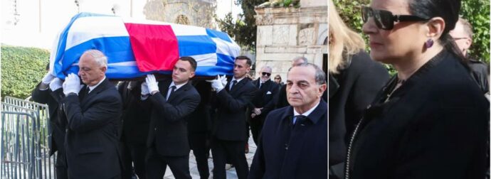 Αποχαιρετισμός στην Ελένη Γλυκατζή-Αρβελέρ: Συγκλονισμένη η κόρη της – Συγκίνηση στο ύστατο «αντίο» στη “Θρυλική Πρύτανη”.