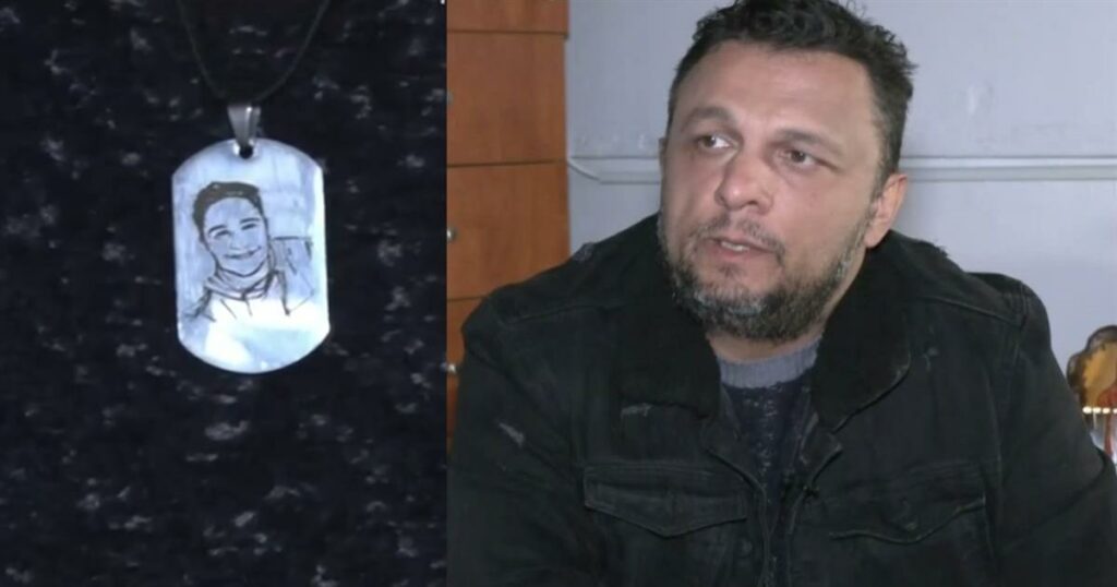 Συγκινεί ο Πάνος Ρούτσι για το κόσμημα που κρατά τη μνήμη του Ντένι ζωντανή μέρα νύχτα.