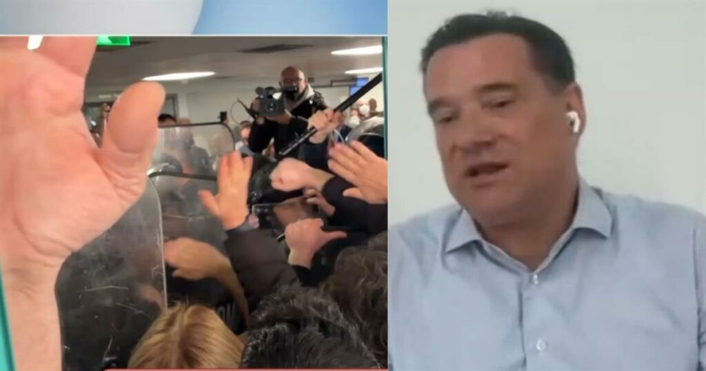 Έκρηξη στον τηλεοπτικό αέρα: Άγρια αντιπαράθεση μεταξύ Άδωνι Γεωργιάδη και γιατρού από Νίκαια με κατηγορίες για χούντα και απειλές για σύλληψη.