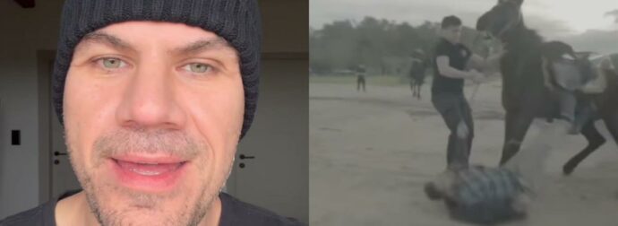 Άκης Πετρετζίκης: Το ατύχημα με το άλογο που τον καθήλωσε – «Αφόρητος πόνος στα πλευρά».