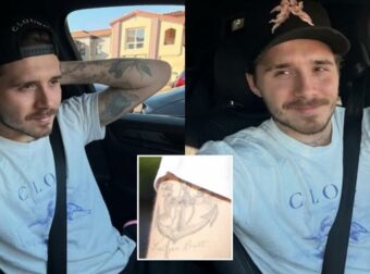 Μπρούκλιν Μπέκαμ: Δείτε πώς μετέτρεψε το τατουάζ «Dad» σε κάτι νέο και συναρπαστικό!