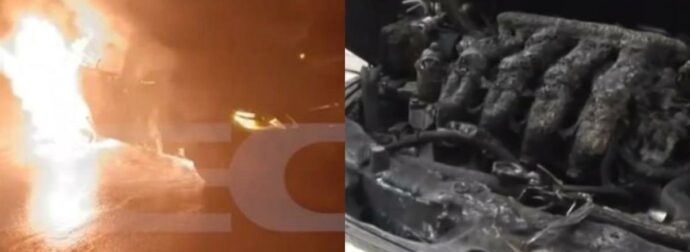 Εκρηκτικό βίντεο: Δασκάλα Yoga τινάζει στον αέρα αυτοκίνητο γνωστού της μετά από άρνηση δανείου!