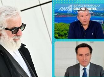 Πέτρος Φιλιππίδης: Νέες προοπτικές για θεατρική επιστροφή ενώ φιλοξενείται ακόμα, αποκαλύπτει ο Μ. Δημητρακόπουλος.