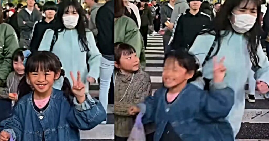 Εντυπωσιακό βίντεο από την Ιαπωνία: Γυναίκα σπρώχνει κοριτσάκι στην εμβληματική διάβαση της Σιμπούγια – Γίνεται viral!