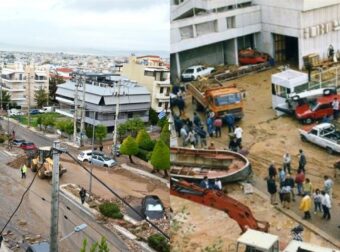 Πλημμύρες σε Βάρη, Βούλα, Βουλιαγμένη: Το βίντεο από το 1994 που δείχνει ότι η ιστορία επαναλαμβάνεται.