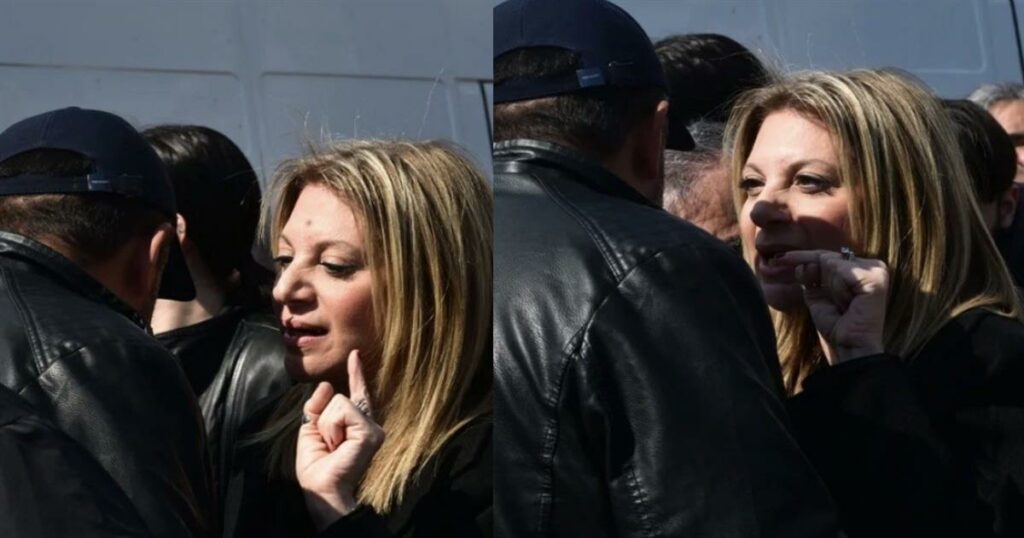 Η Καρυστιανού στο Σύνταγμα υπό προστασία: Ο λόγος που ο Ρούτσι και άλλοι απέτρεψαν την ομιλία της και οι εντάσεις που προκλήθηκαν.