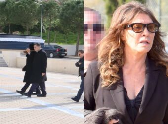 Αποχαιρετισμός στον Λάκη Ραπτάκη: Σε δύσκολη ψυχολογική κατάσταση η Βάνα Μπάρμπα (Δείτε τις εικόνες)