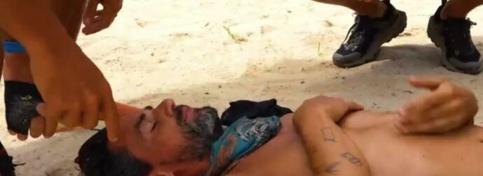 Σοκ στο Survivor: Ο Χρήστος Μυλωνάς κατέρρευσε και απομακρύνθηκε με φορείο!