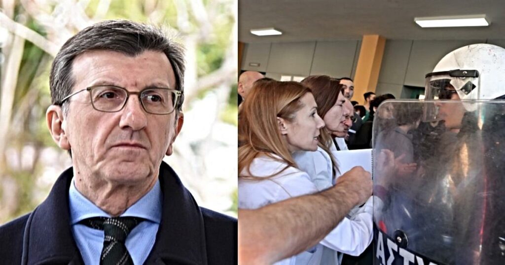 Άρης Πορτοσάλτε: Αμφιλεγόμενοι χαρακτηρισμοί για γιατρούς και νοσηλευτές στη Νίκαια.