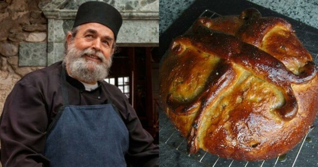 Ακαταμάχητη συνταγή: Το απολαυστικό τσουρέκι του Πάσχα από τους μαστόρους του Αγίου Όρους.