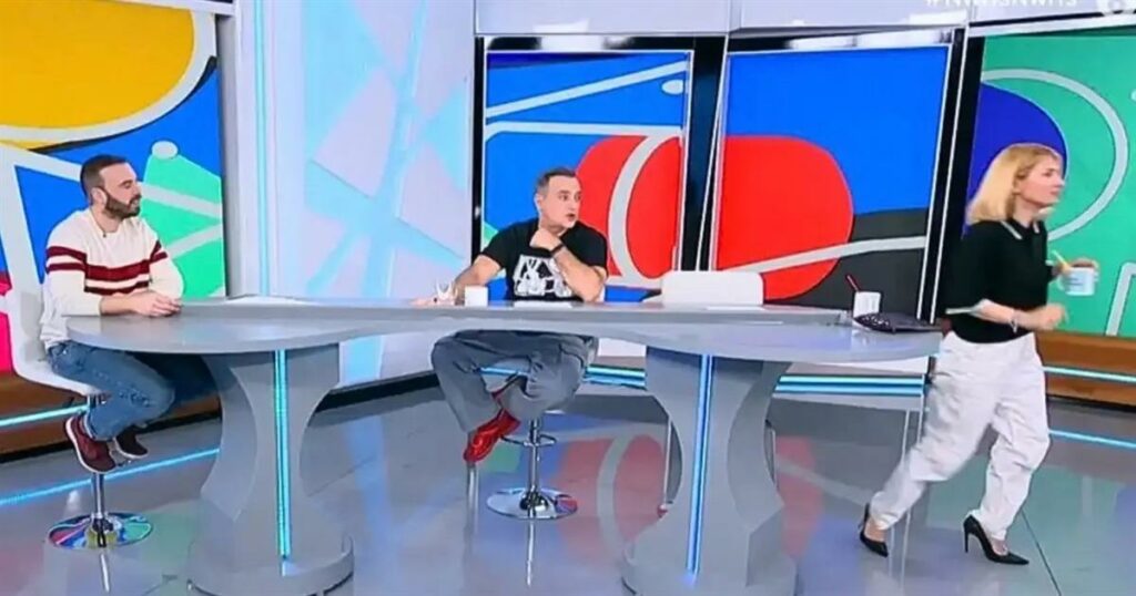 Σοκαρισμένος ο Κρατερός: Η Μαρία Ηλιάκη εξαφανίζεται ξαφνικά από την εκπομπή μετά από 2 λέξεις!