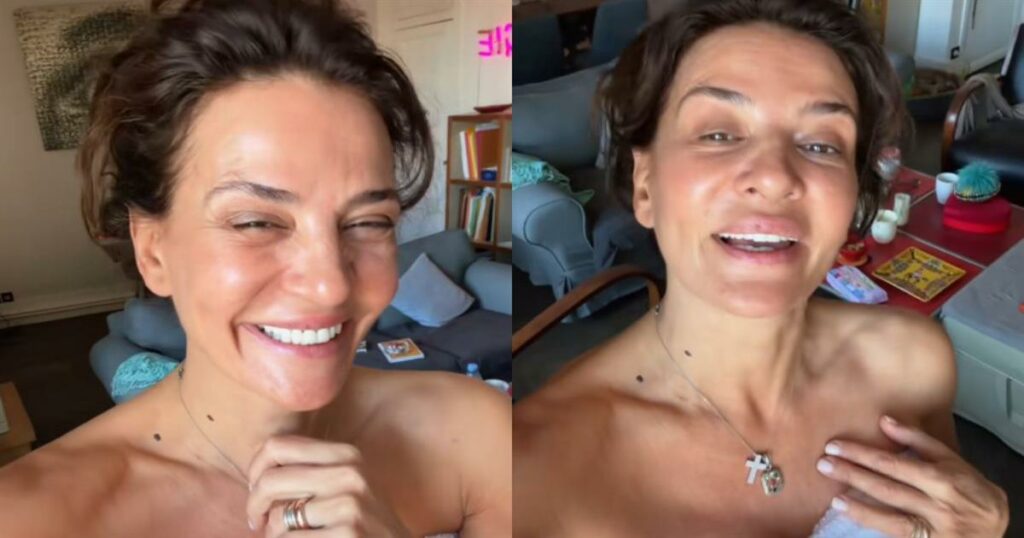 Δήμητρα Ματσούκα: Φυσική Ομορφιά με Μια Πετσέτα και μια Ξεχωριστή Παρέα!