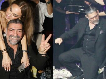 Μιχάλης Ιατρόπουλος: Ανάβει η διάθεση με την Κατερίνα Καλκανά – Απολαύστε το ζεϊμπέκικο στη σκηνή, καρέ καρέ!