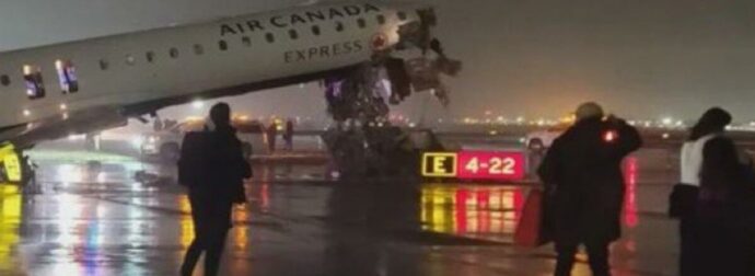 Δραματική Σύγκρουση στο LaGuardia: Αεροσκάφος της Air Canada Συγκρούεται με Πυροσβεστικό Όχημα, Προκαλώντας Τραγωδία