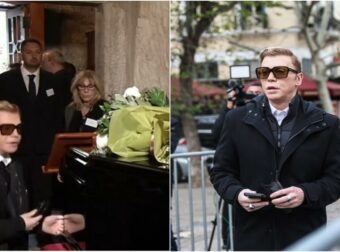 Αποχαιρετισμός Μαρινέλλας: Ο Τάκης Ζαχαράτος σε μία έντονα συγκινητική στιγμή – Κατάρρευση πάνω στο φέρετρο.