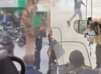 Σοκ και θλίψη στη Λεωφόρο Αλεξάνδρας: Επίθεση στο πούλμαν της γυναικείας ομάδας μπάσκετ του Ολυμπιακού.