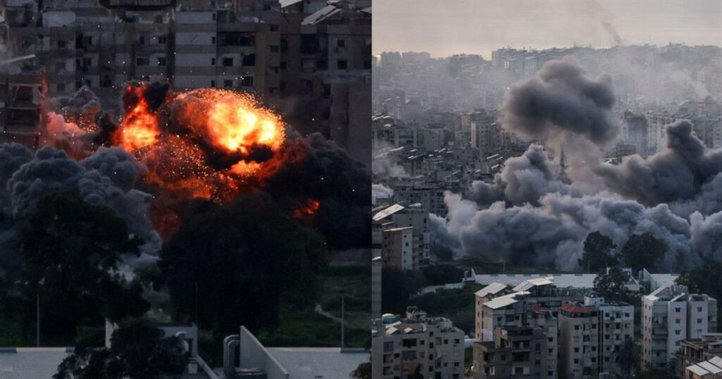 Βομβαρδισμοί στη Βηρυτό: Ισραηλινές επιθέσεις σαρώνουν πολυκατοικίες – Συγκλονιστικό βίντεο στο προσκήνιο.