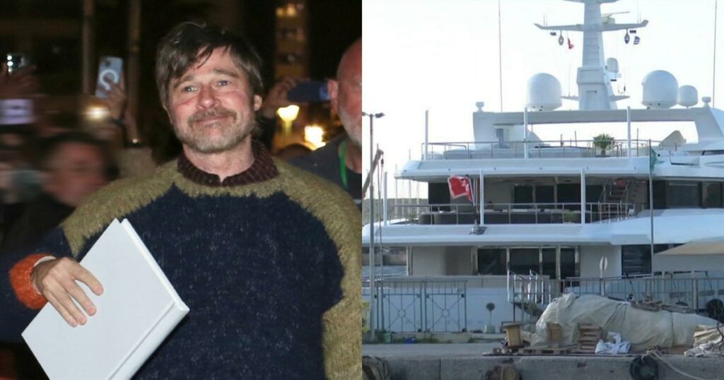 Μπραντ Πιτ: Απολαμβάνει τον ήλιο στο Λαύριο με την εντυπωσιακή σύντροφό του σε πολυτελή θαλαμηγό (Βίντεο)