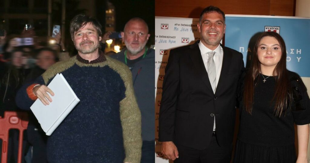 Άρια Παπανικολάου: Στα γυρίσματα της νέας ταινίας του Μπραντ Πιτ!