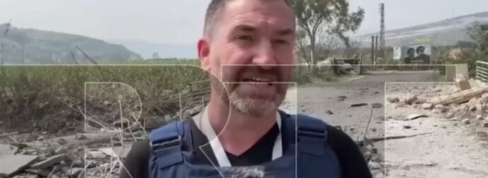 Σοκαριστικό Βίντεο: Πύραυλος Εκρήγνυται Δίπλα σε Δημοσιογράφο στον Λίβανο!