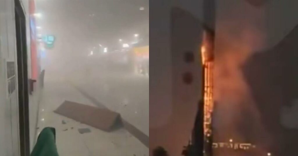 Καταστροφικά πλήγματα στο Ντουμπάι: Ιρανικοί πύραυλοι πλήττουν το αεροδρόμιο και το εμβληματικό Μπουρζ Αλ Αράμπ – Δείτε το συγκλονιστικό βίντεο.