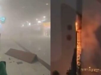 Καταστροφικά πλήγματα στο Ντουμπάι: Ιρανικοί πύραυλοι πλήττουν το αεροδρόμιο και το εμβληματικό Μπουρζ Αλ Αράμπ – Δείτε το συγκλονιστικό βίντεο.