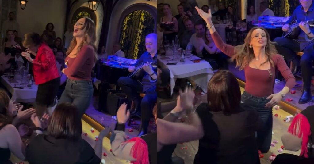 Η Μαγγίρα σε εκρηκτικό ζεϊμπέκικο με πάθος στη σκηνή της Πίτσας Παπαδοπούλου – Δείτε το βίντεο!
