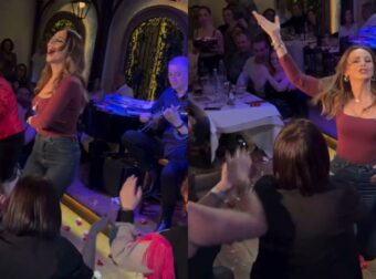 Η Μαγγίρα σε εκρηκτικό ζεϊμπέκικο με πάθος στη σκηνή της Πίτσας Παπαδοπούλου – Δείτε το βίντεο!