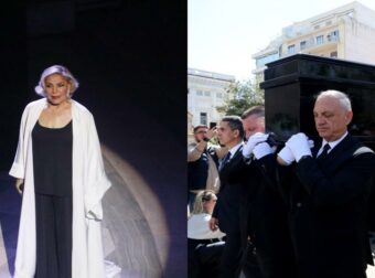 Μαρινέλλα: Η τελευταία υπόκλιση στην Κηφισιά – Οι μελωδίες της συνόδευσαν το «αντίο» σε στενό κύκλο.