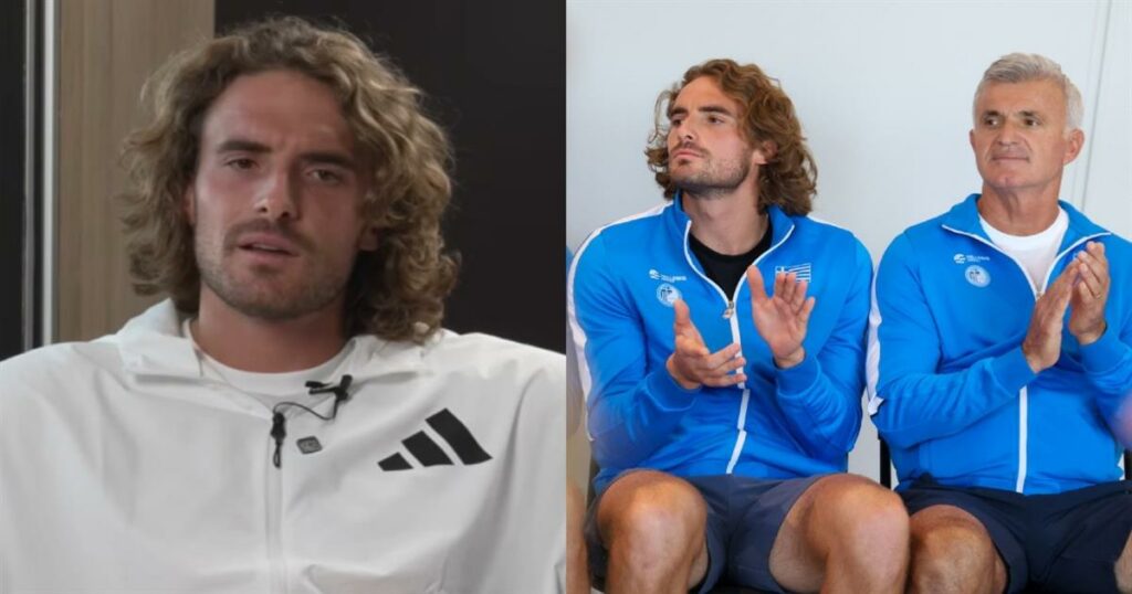 Στέφανος Τσιτσιπάς: «Η πρόκληση της σχέσης πατέρα-γιου: Πώς η ένταση μεγαλώνει με τον χρόνο»