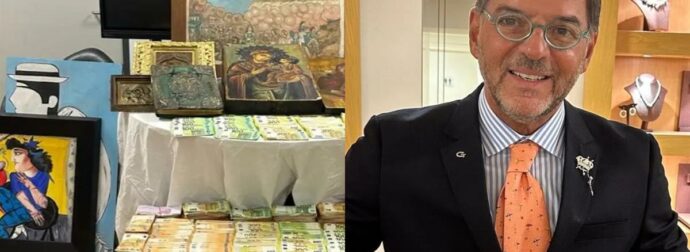 Σκάνδαλο στην γκαλερί του Γιώργου Τσαγκαράκη: Ανακαλύφθηκαν μόνο 7 αυθεντικά έργα – Κατασχέθηκαν 190.000 ευρώ και συνελήφθη υπάλληλος.