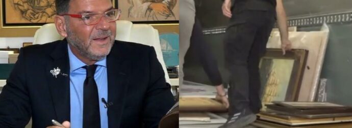 Συνταρακτική Εξέλιξη: Σύλληψη Γκαλερίστα Γιώργου Τσαγκαράκη για Σπάνιο Ευαγγέλιο και Πλαστά Έργα Τέχνης (video)
