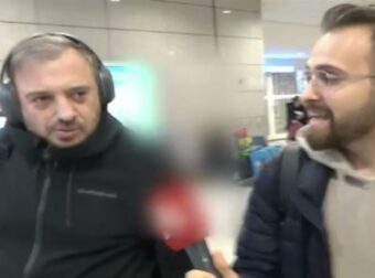 Φερεντίνος: Δείτε την απρόβλεπτη αντίδρασή του όταν έμαθε από ρεπόρτερ του ALPHA ότι δεν θα είναι στον ΣΚΑΪ την επόμενη χρονιά (Βίντεο).