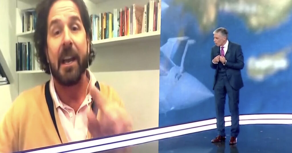 Εκρηκτική αντιπαράθεση στο Live News: «Κύριε Ευαγγελάτο, τα πολεμικά σας σενάρια είναι επικίνδυνα!»