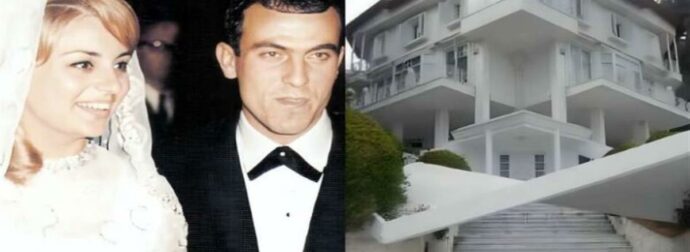 10 πολυτελή δωμάτια σε 1.000 τ.μ. μαρμάρου: Η πώληση της επιβλητικής βίλας της Μοσχολιού και του Δομάζου από τις κόρες τους για 1.700.000 ευρώ.
