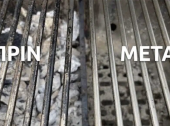 Ανανεώστε τη σχάρα της ψησταριάς σας: Αφαιρέστε λίπη και σκουριά εύκολα με 2 κοινά οικιακά υλικά!