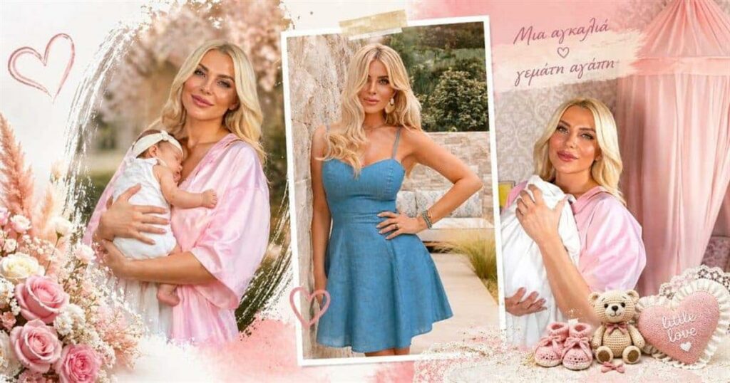 Πολυτελής βάφτιση από την Καινούργιου: Όλες οι λεπτομέρειες για την ημερομηνία και τοποθεσία του μυστηρίου!