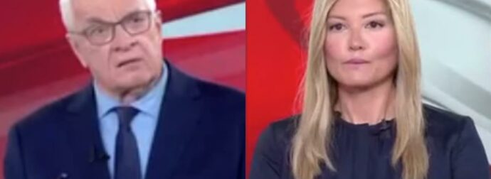 «Αναπάντεχη Στιγμή στον Αέρα: Η Τζίμα ‘Παγώνει’ με την Ερώτηση στην Κυρία Ράνια από τον Πρετεντέρη στο MEGA!»