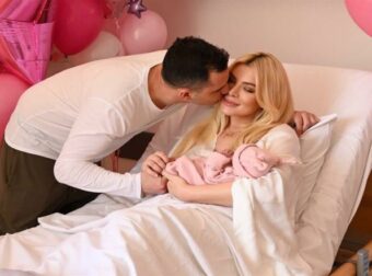 Κατερίνα Καινούργιου: Συγκινητικές στιγμές με τον Παναγιώτη Κουτσουμπή και το νεογέννητο τους – «Δάκρυα χαράς!»