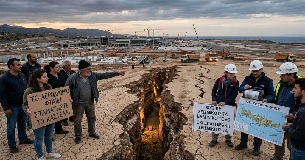 Η Γη Σείεται στην Κρήτη: Είναι το Νέο Αεροδρόμιο Ηρακλείου η Αιτία των Ασταμάτητων Σεισμών; Αποκαλύπτοντας Φήμες και Πραγματικότητες.