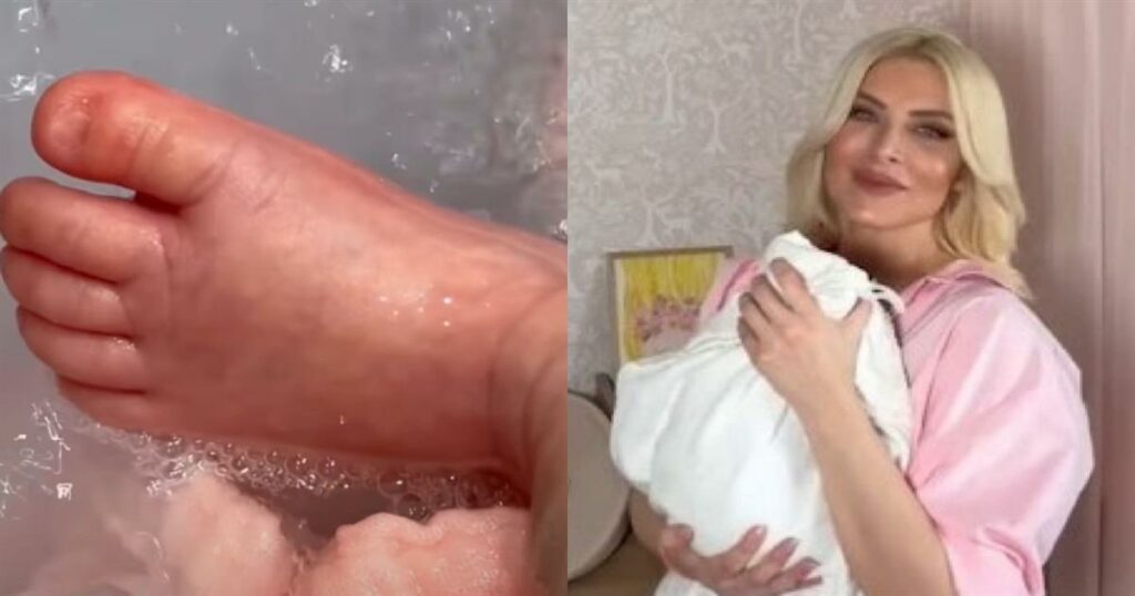 Κατερίνα Καινούργιου: Απολαύστε τη συγκινητική στιγμή που φροντίζει τη μικρή Ξένια στο μπάνιο (Βίντεο)