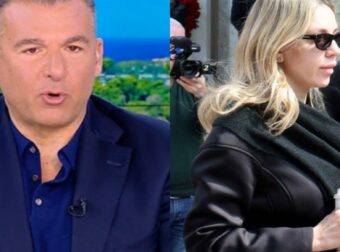 Αποκάλυψη από τον Γιώργο Λιάγκα: Γιατί η Γαρυφαλλιά Καληφώνη επέλεξε καφέ ένδυμα στην κηδεία της Μαρινέλλας.