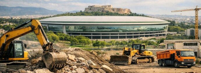 Βοτανικός: Η μεγαλύτερη αστική αναμόρφωση της χώρας ξεκινά – Ένα νέο γήπεδο και καταπράσινο πάρκο στον ορίζοντα!
