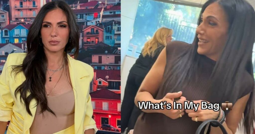 «Μυστικά στην Τσάντα της Ανθής Βούλγαρη: Τι Κρύβεται και Δεν το Αποκαλύπτει!»