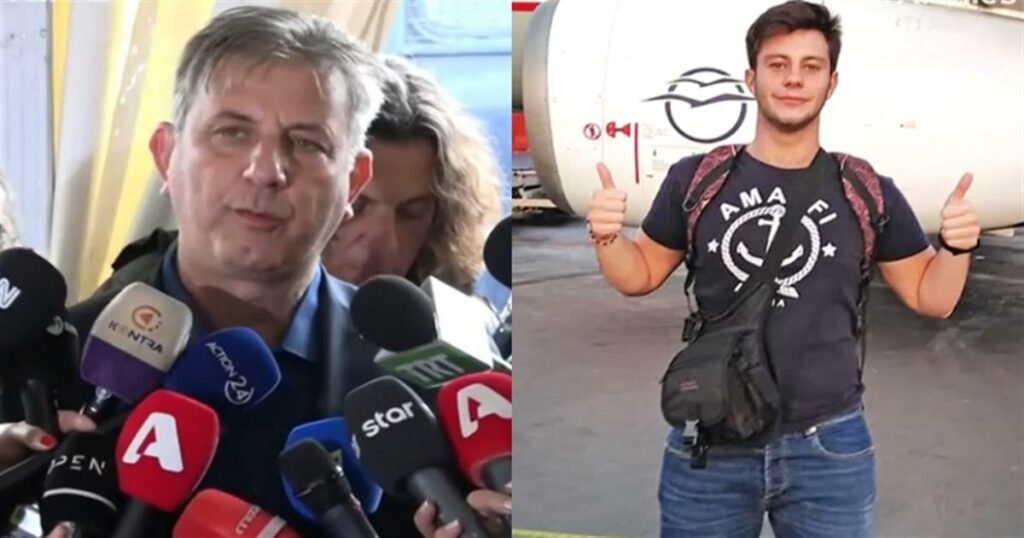 Ο πατέρας του μοναδικού επιζώντα από το πρώτο βαγόνι στη δίκη για τα Τέμπη: «Το παιδί μου παλεύει με ανείπωτους πόνους στο σκοτάδι – Απαιτώ δικαιοσύνη».