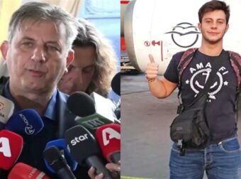 Ο πατέρας του μοναδικού επιζώντα από το πρώτο βαγόνι στη δίκη για τα Τέμπη: «Το παιδί μου παλεύει με ανείπωτους πόνους στο σκοτάδι – Απαιτώ δικαιοσύνη».