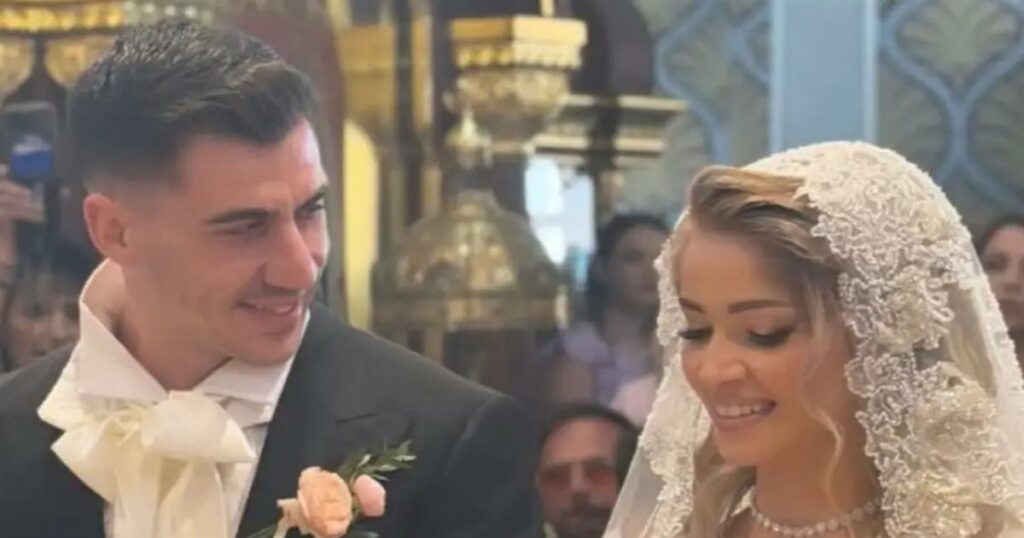 Ο παραμυθένιος γάμος του Φειδία Παναγιώτου με τη Στυλιάνα Αβερκίου: Δείτε τις πρώτες μαγευτικές εικόνες!